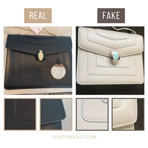 bvlgari bag fake vs real|The Ultimate Guide to Authenticating a Bvlgari Bag.